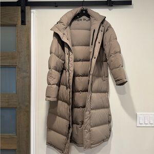 Aritzia The Super Puff Long Coat - Modern Taupe (Sold out in stores)